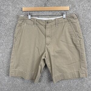 Polo Ralph Lauren Men's 34 Beige‎ 10" Drawstring Chino Shorts
